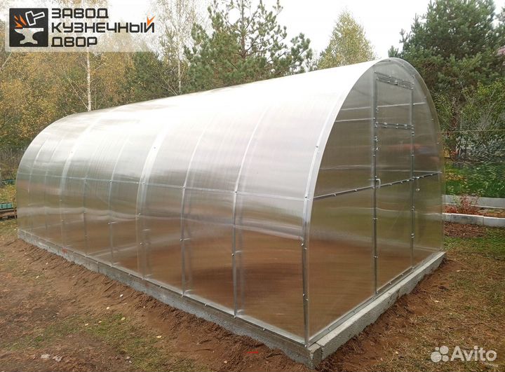 Теплица усиленная 3 на 6 метра