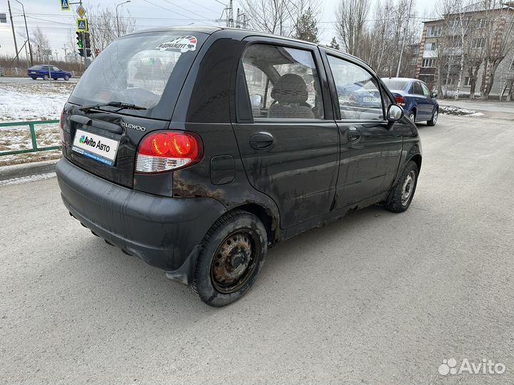 Daewoo Matiz 0.8 МТ, 2011, 115 520 км