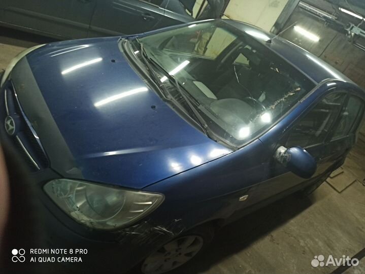 Hyundai getz разбор 2007 рестайлинг