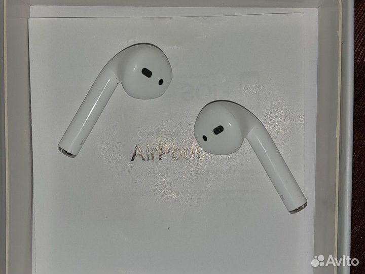 Беспроводные наушники apple airpods 2
