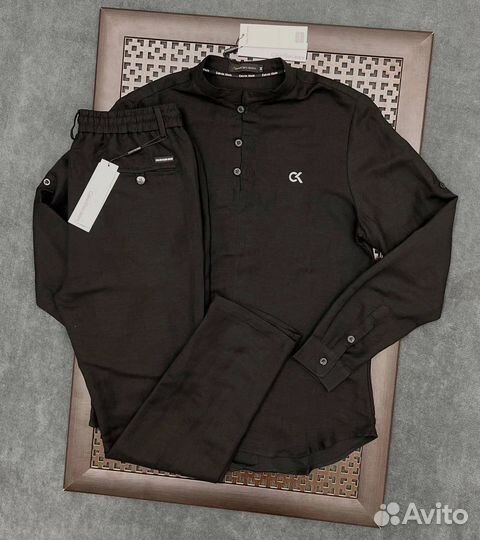 Костюм мужской летний лен Calvin Klein
