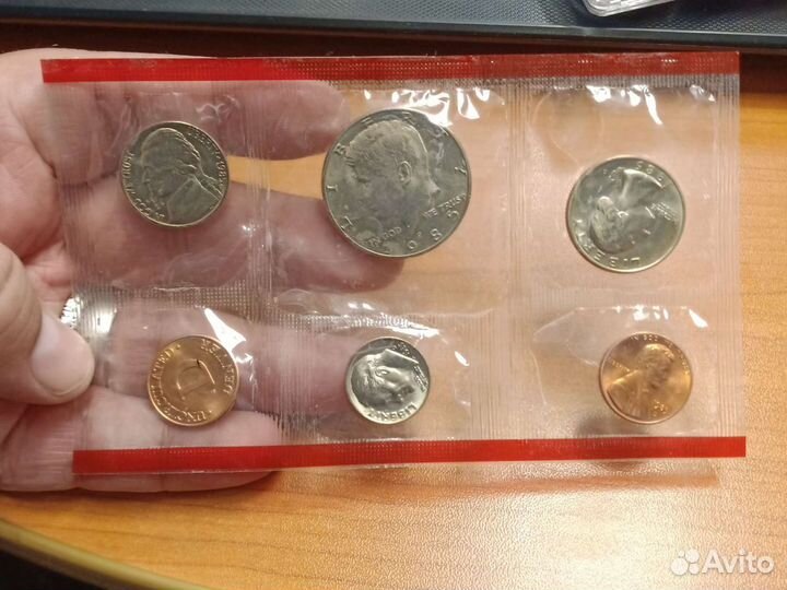 Монеты США Наборы Банковские