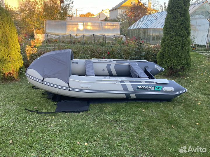 Новая лодка Gladiator E380 PRO нднд / Гладиатор