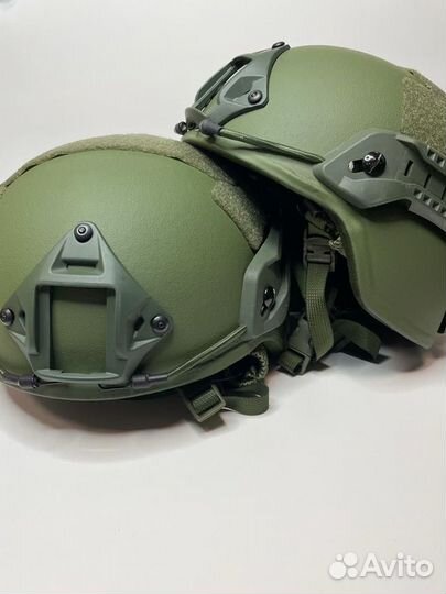 Тактический шлем с ушами vf37