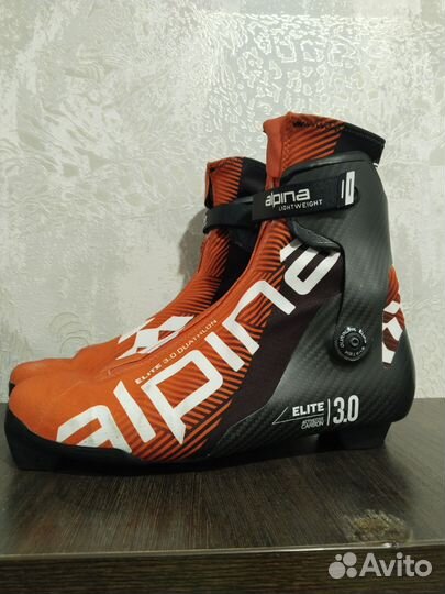 Лыжные ботинки alpina elite 3.0 коньковые