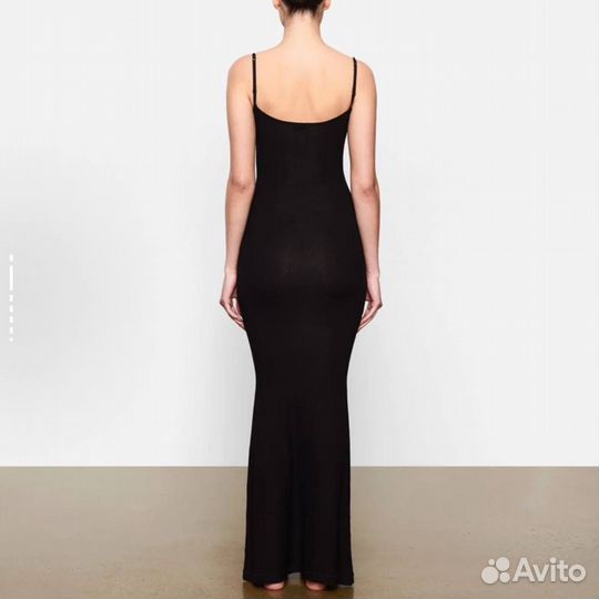 Платье skims soft lounge long slip dress
