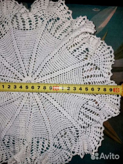 Салфетка кружевная. Ручная работа