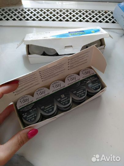 Линзы контактные однодневные acuvue