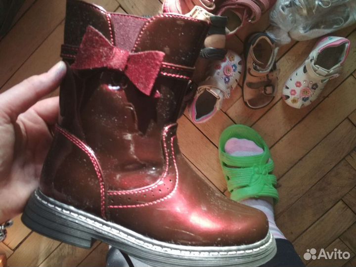 Сапоги 3 шт- Куома, дутики, 17 см