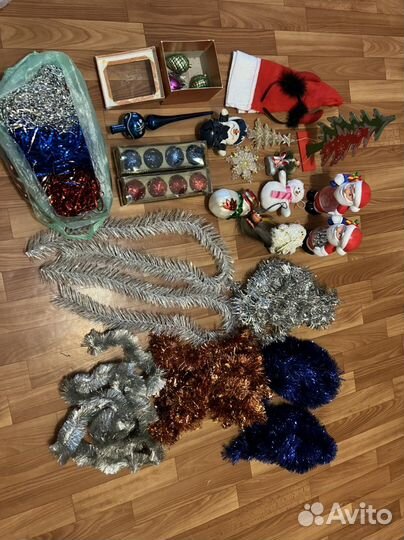 Елочные игрушки (цена за всё)