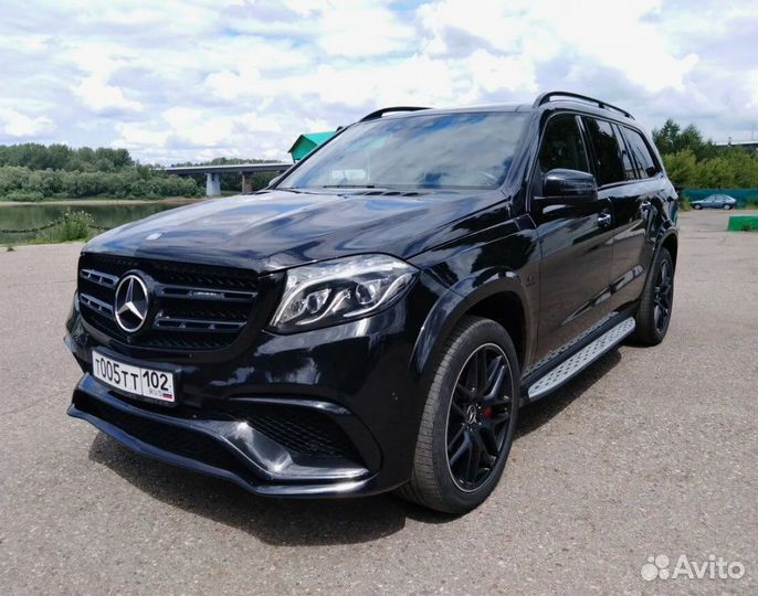 Порог со стойкой, Mercedes-Benz GLS-класс AMG