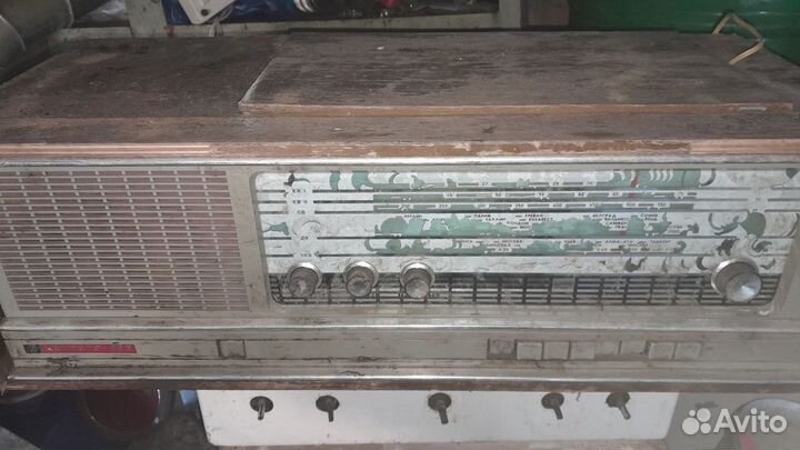 Радиола СССР ламповая