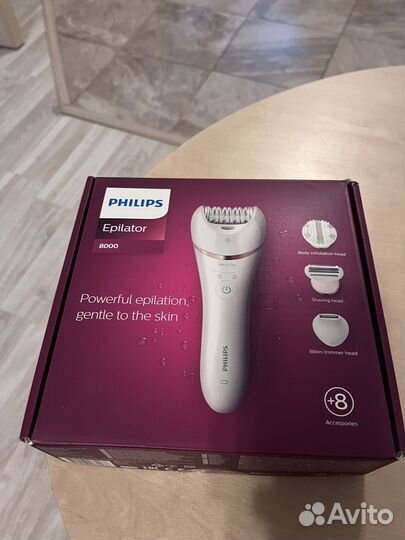 Эпилятор philips BRE735 8000