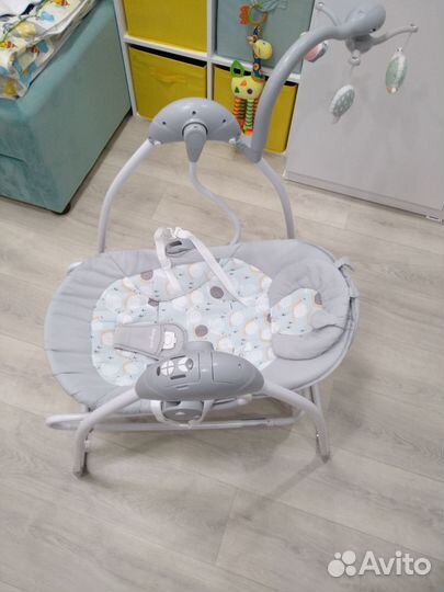 Детские электронные качели для новорожденных