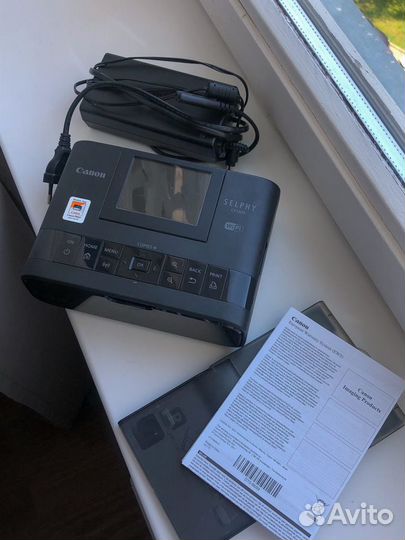 Компактный фотопринтер Canon selphy CP1300 черный