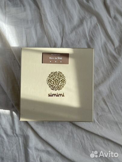 Духи simimi blanc de sisa