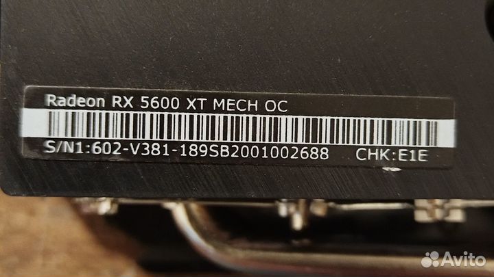 Видеокарты AMD Rx5600 XT, Rx5700