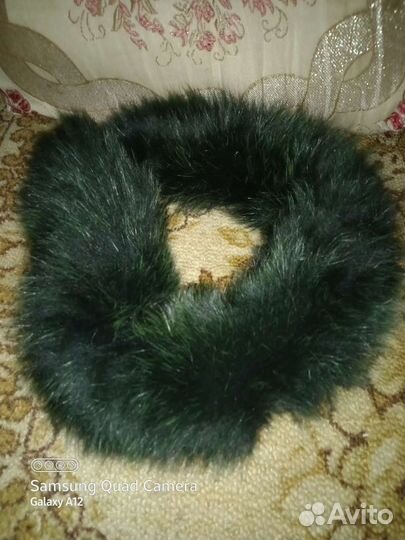 Меховой воротник песец