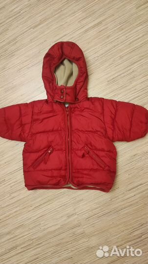 Куртка hm baby 9мес +