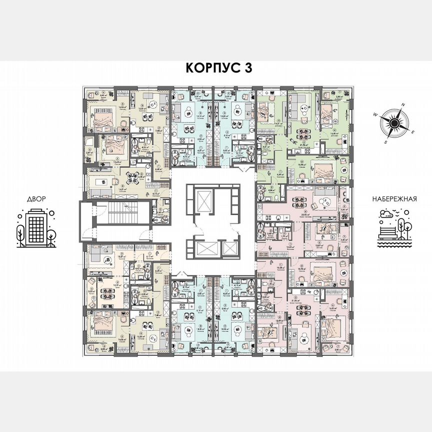 Квартира-студия, 30,6 м², 6/23 эт.