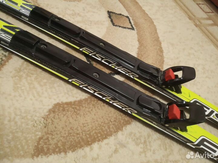 Детские лыжи Fischer RCS sprint crown с ботинками