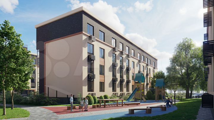 2-к. квартира, 62,2 м², 3/4 эт.