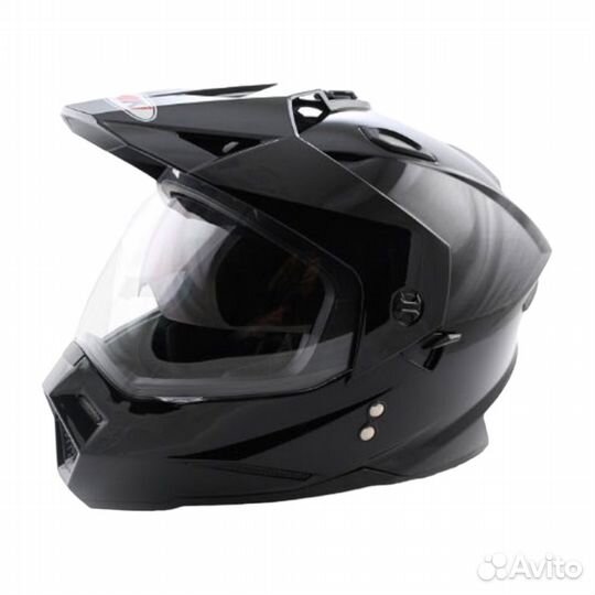 Мотошлем мотард Ataki JK802 защитный шлем для мото