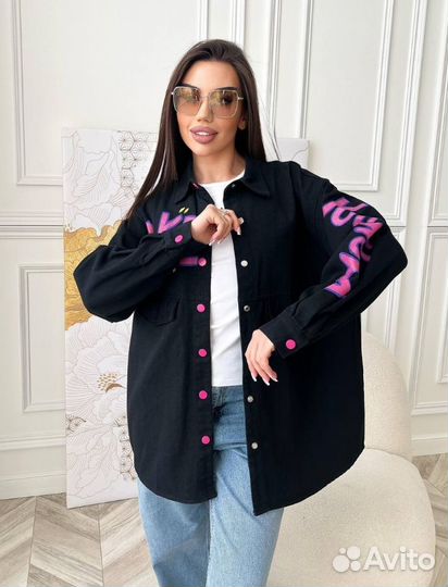 Джинсовая рубашка