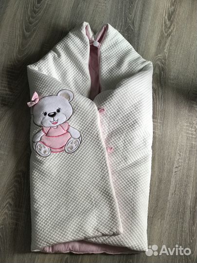 Комплект на выписку летний для девочки