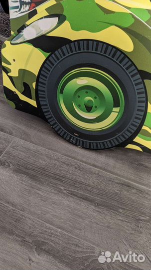 Детская кровать машинка