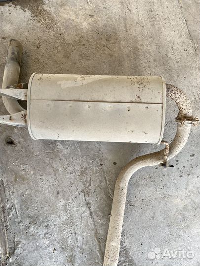 Трасса глушитель Mitsubishi Outlander 1