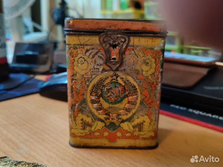 Жестяная копилка 10 лет советской власти, 1927год