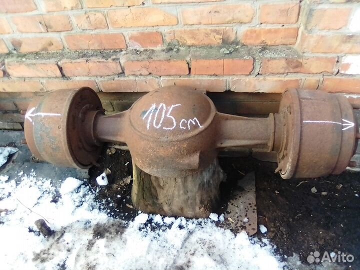 Ведущий мост с автокары