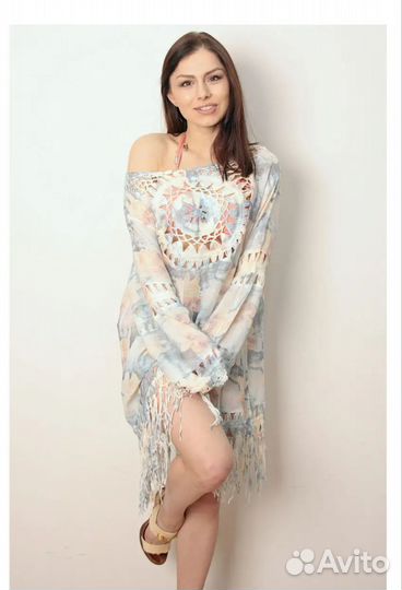 Туника новая в стиле бохо. Размер 42-56