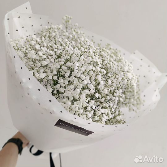 Белая гипсофила с доставкой по Сургуту