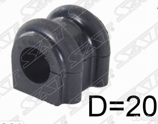 Втулка стабилизатора Solaris Rio 2011-2017