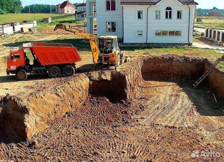 Вывоз грунта самосвалами