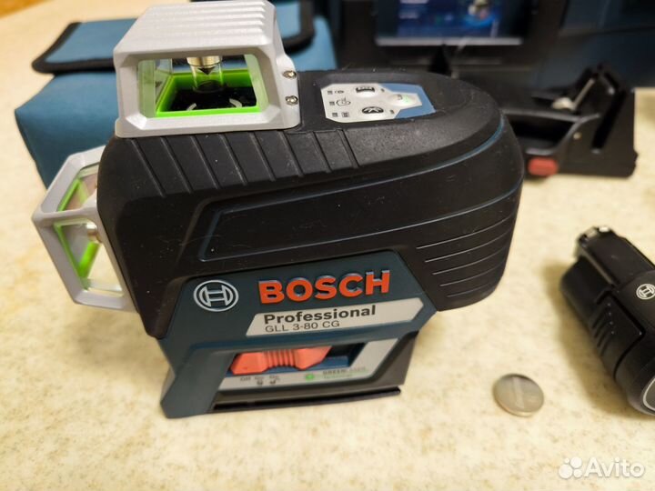 Лазерный нивелир Bosch GLL 3-80 CG + BM 1 + L-Boxx