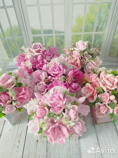 Мыльный букет