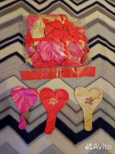 Свадебные шары и приглашения