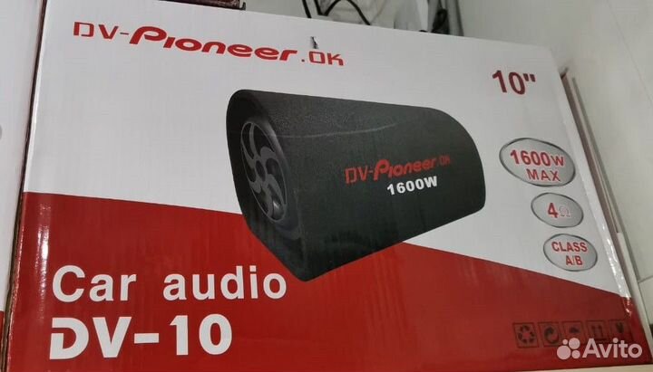 Сабвуфер активный DV-pioneer.ok 10