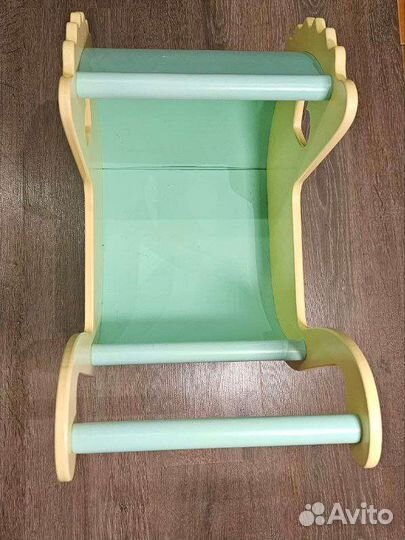 Деревянная коляска для кукол