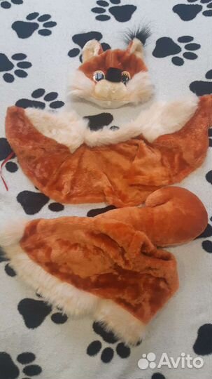 Костюм белки для девочки