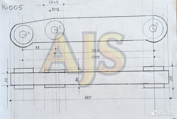 Honda Civic EK EM 96-00 задние нижние рычаги AJS