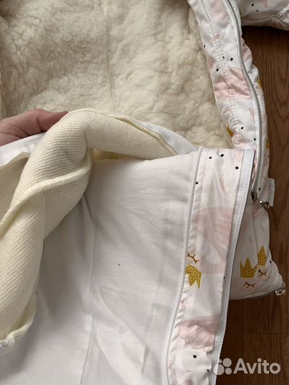 Конверт на выписку для девочки (трансформер)