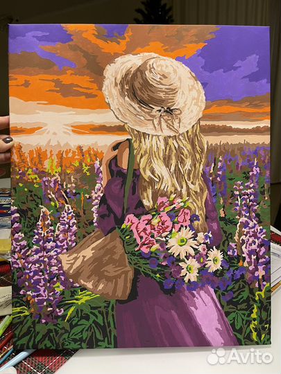 Картина интерьерная, акрил. 40х50