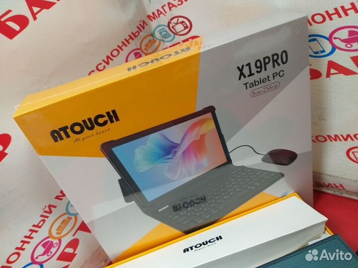 Планшетatouch X19PRO tablet PC 8GB 256 GB