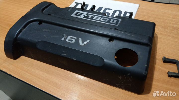 Декоративная крышка мотора шевроле авео F14D3