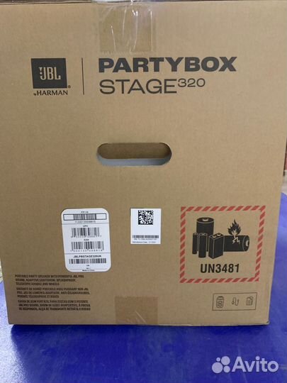 Новая JBL Partybox Stage 320, оригинал