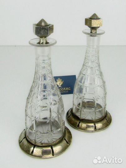 Графин старинный, пара Модерн Серебро 950 №6415